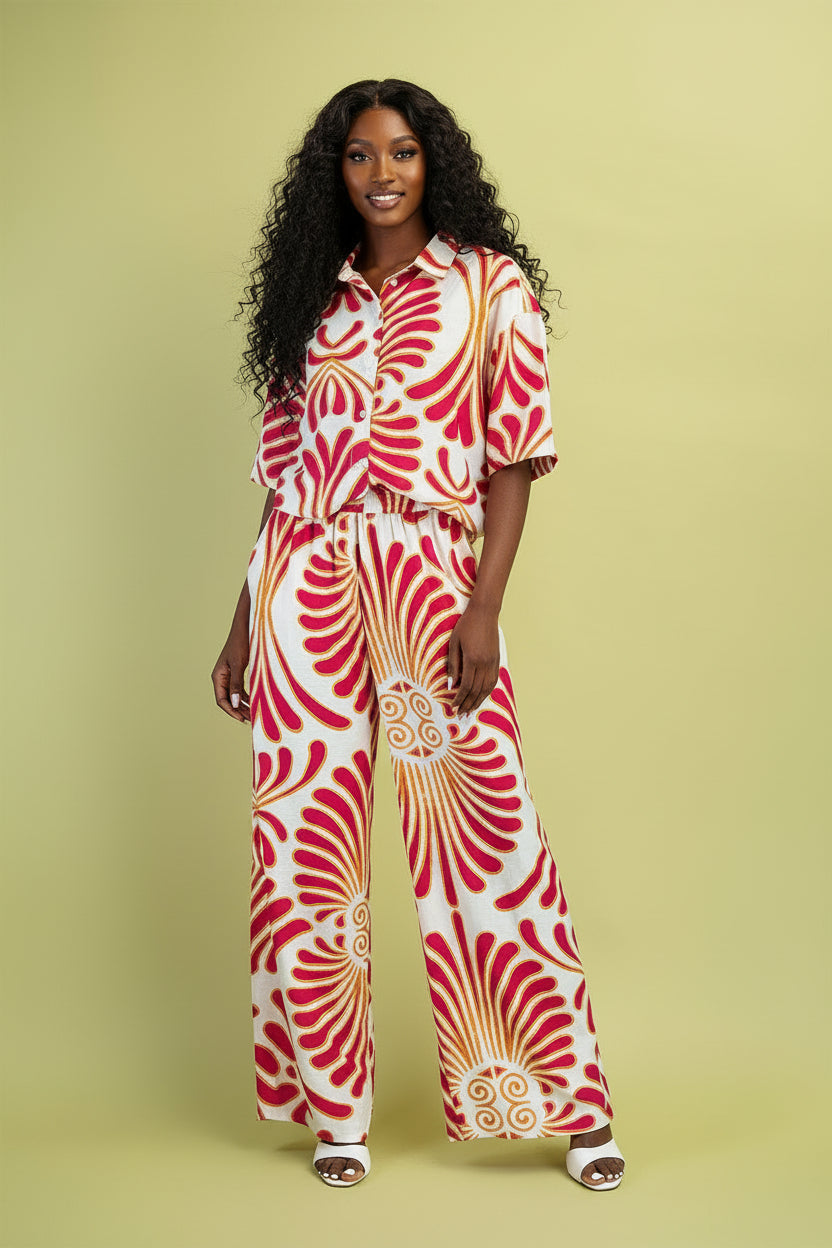 Sassy Sunset Top and Pant Set