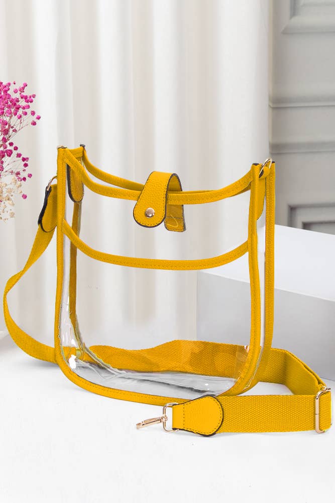 Clear Stadium Crossbody Bag