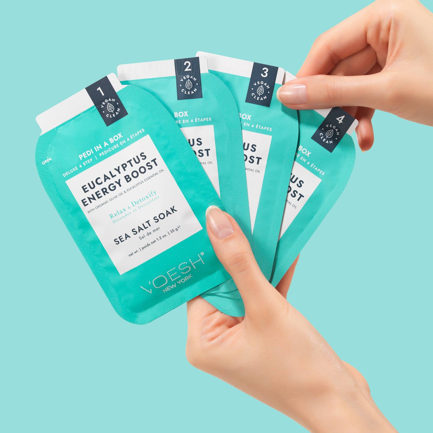 Eucalyptus Energy Boost Pedi