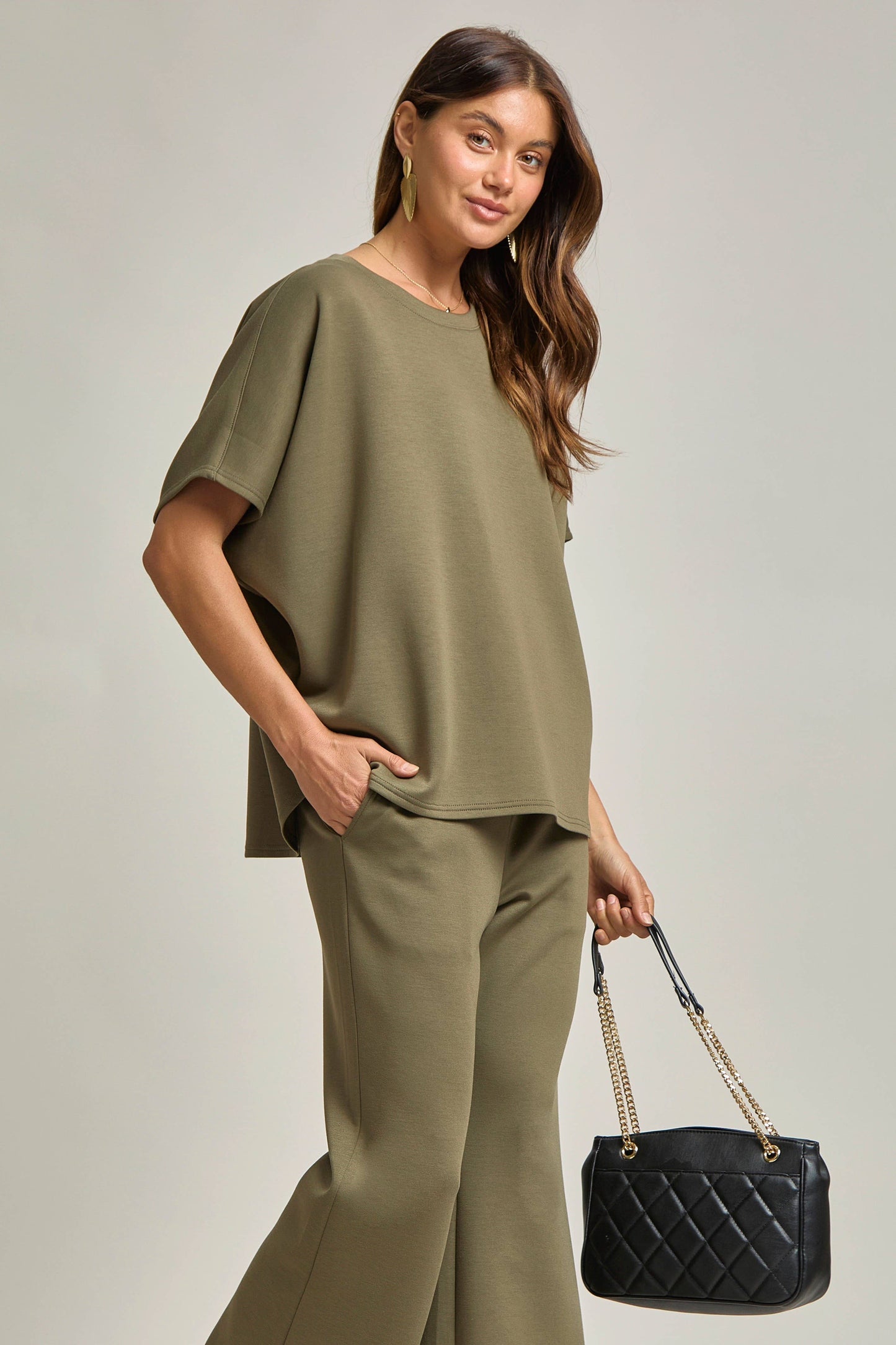 Tessa Travel Set in Gray