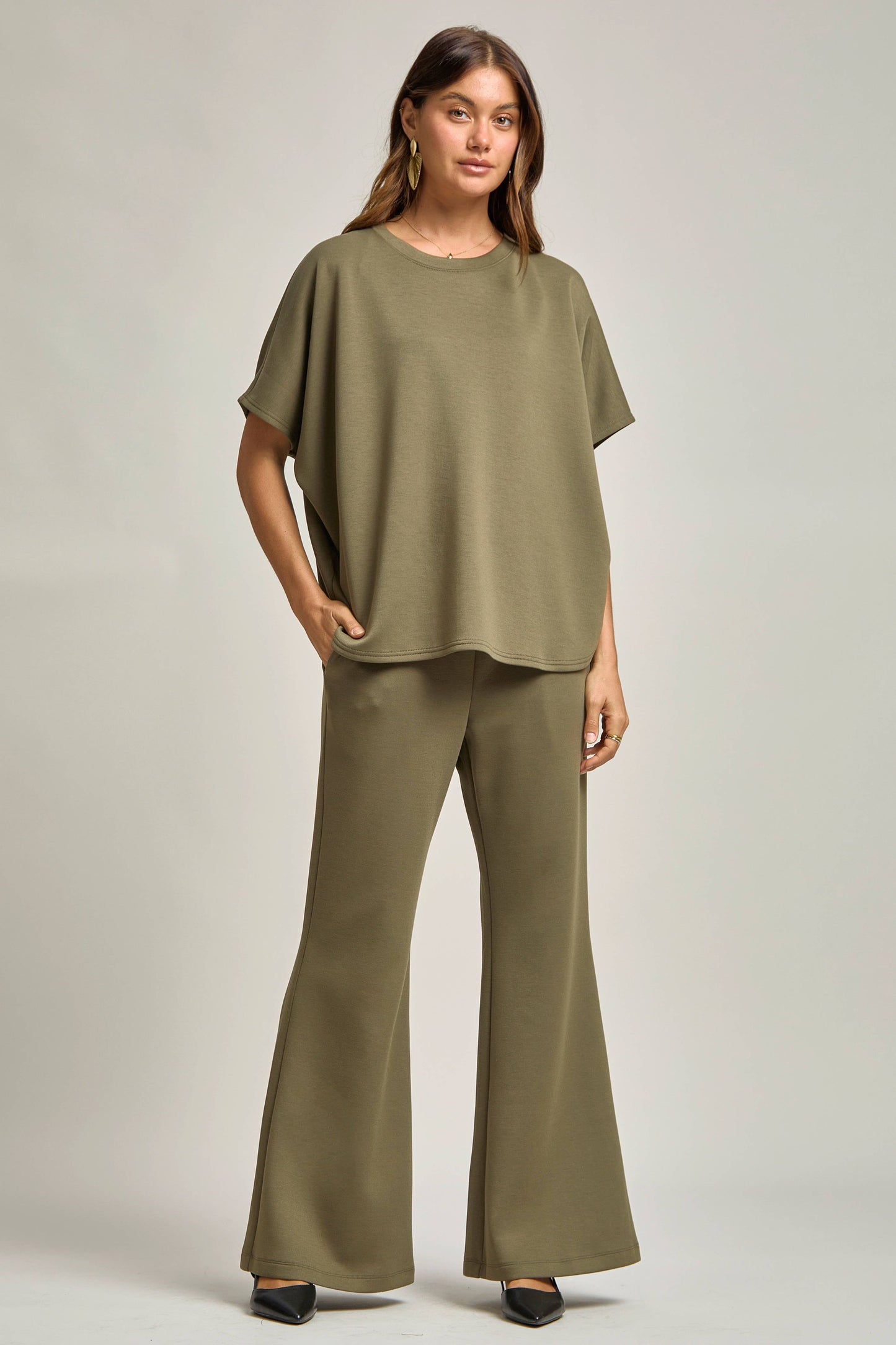Tessa Travel Set in Gray