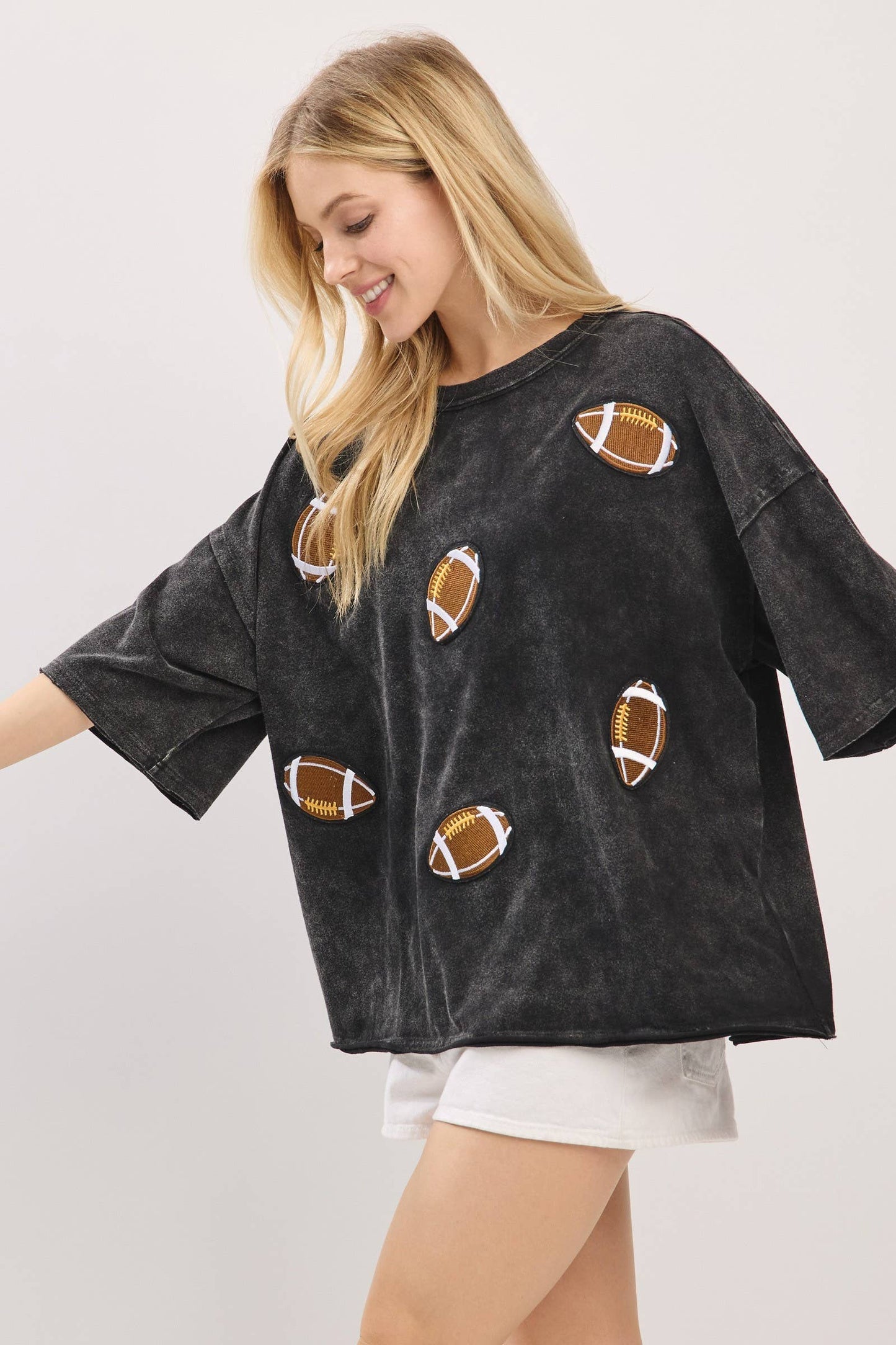 Vintage Gameday Oversized Shirt