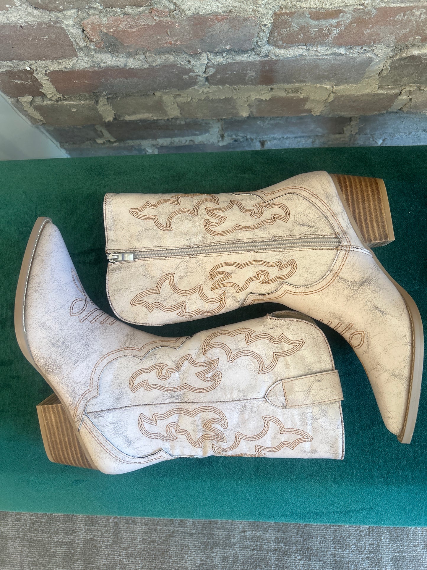 Somebody's Problem Putty Crackle Boot