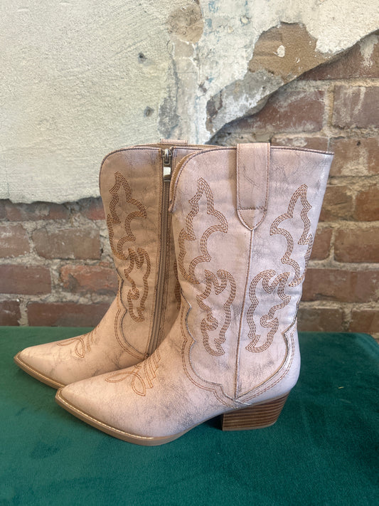 Somebody's Problem Putty Crackle Boot