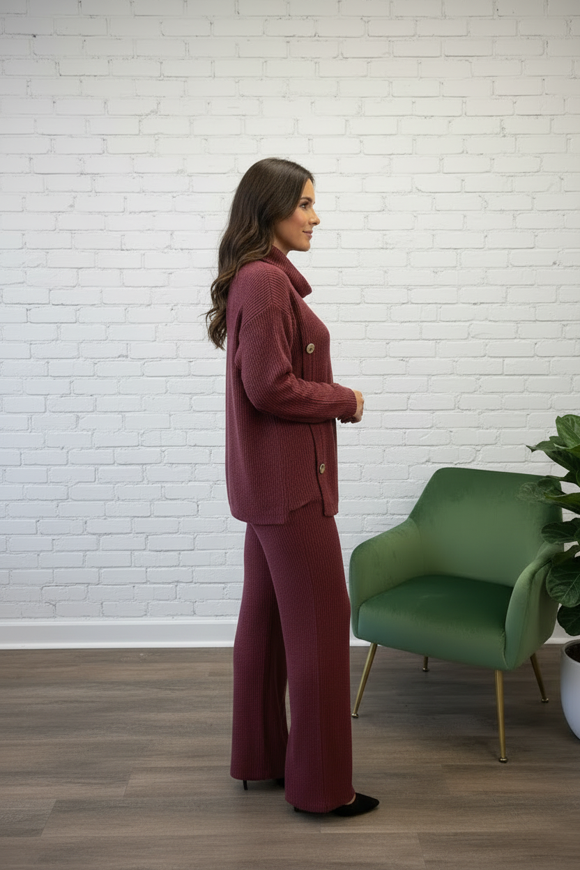 Soft Ribbed Travel Set