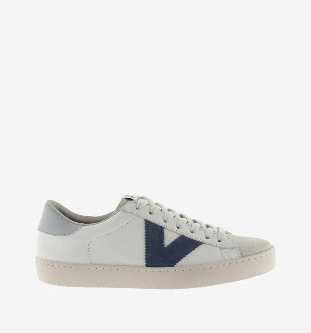 Victoria Berlin Leather Sneaker Azul