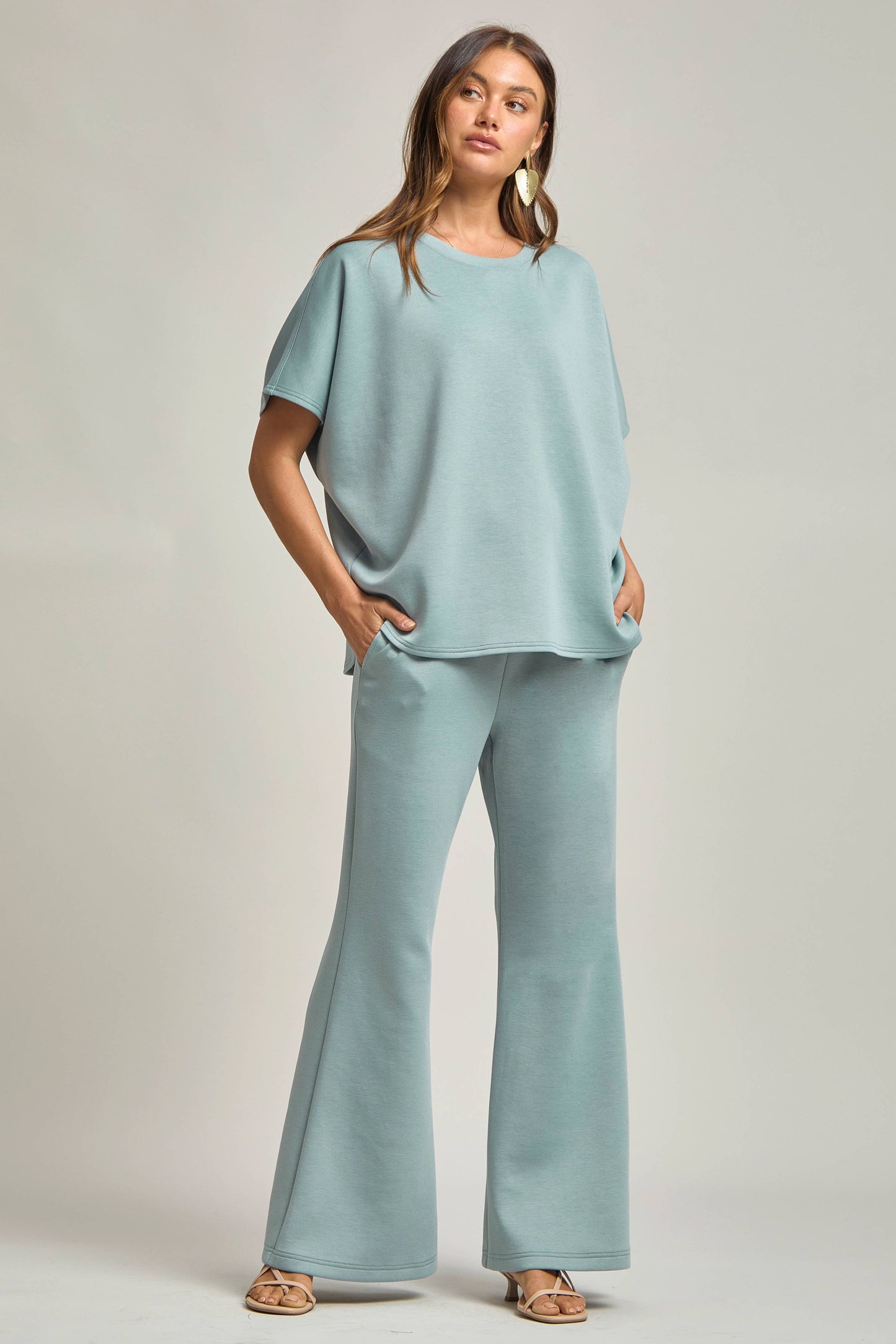 Tessa Travel Set in Gray