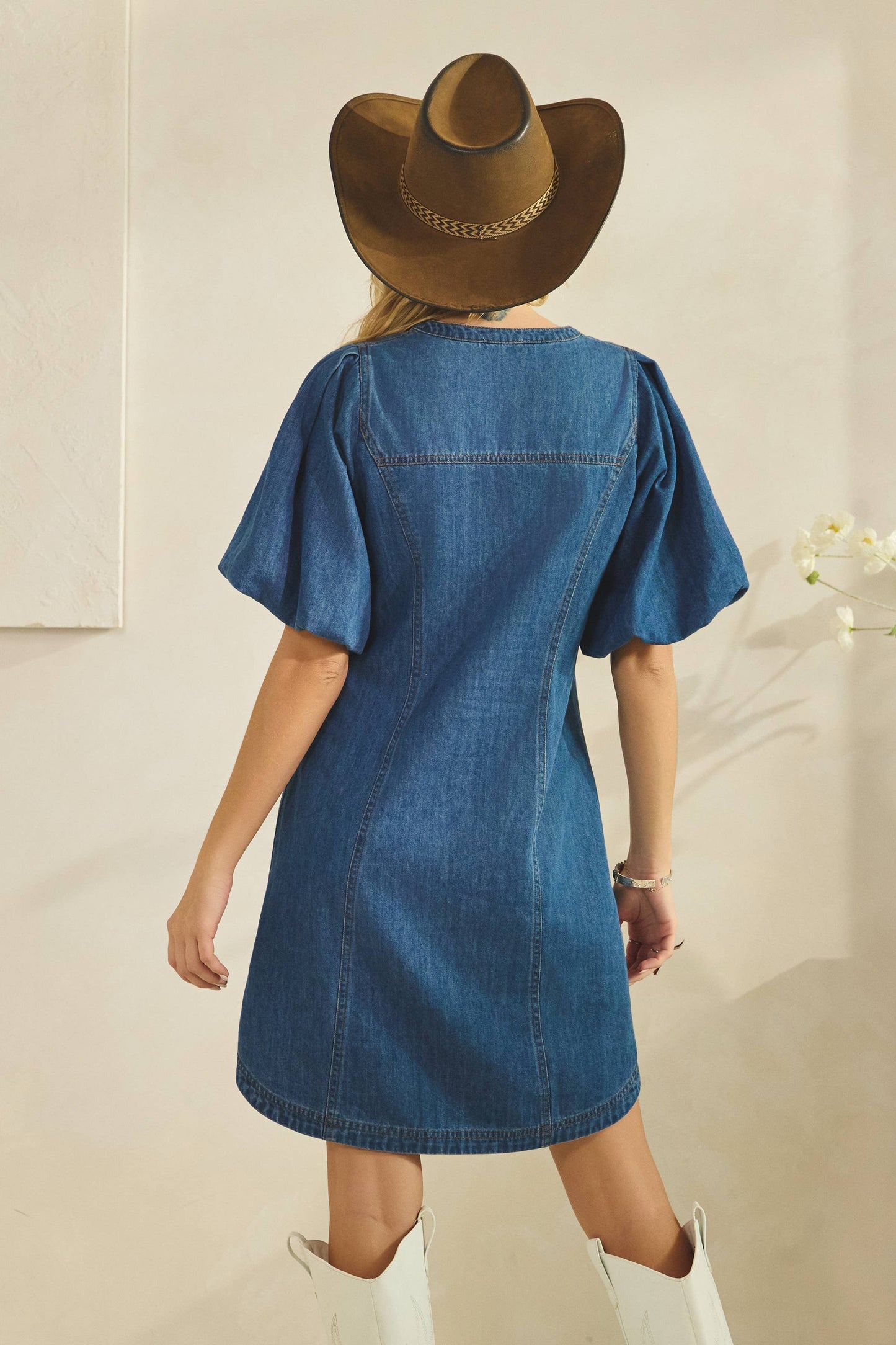 Kamy Denim Dress