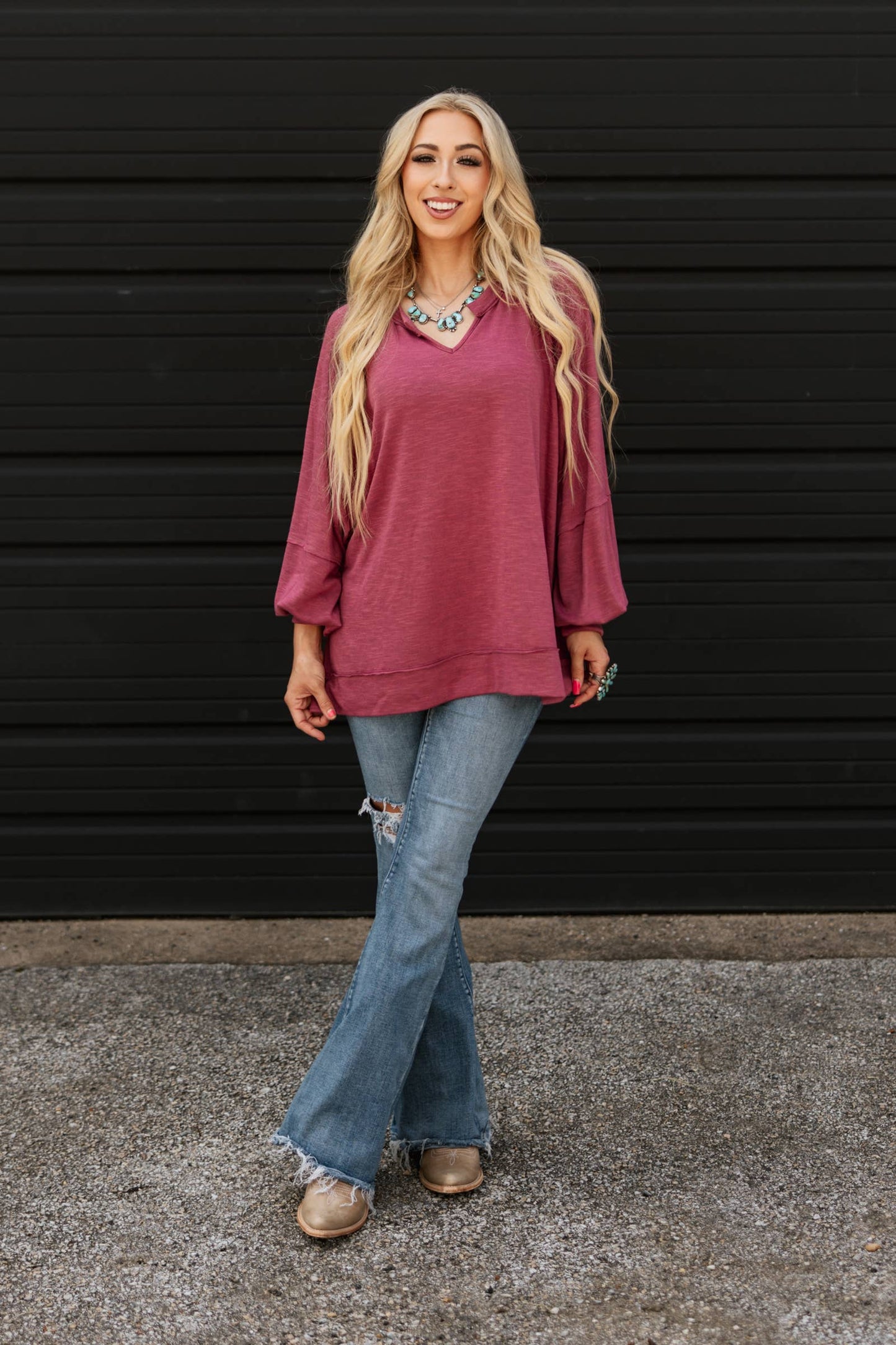 Chic Oversized Tunic