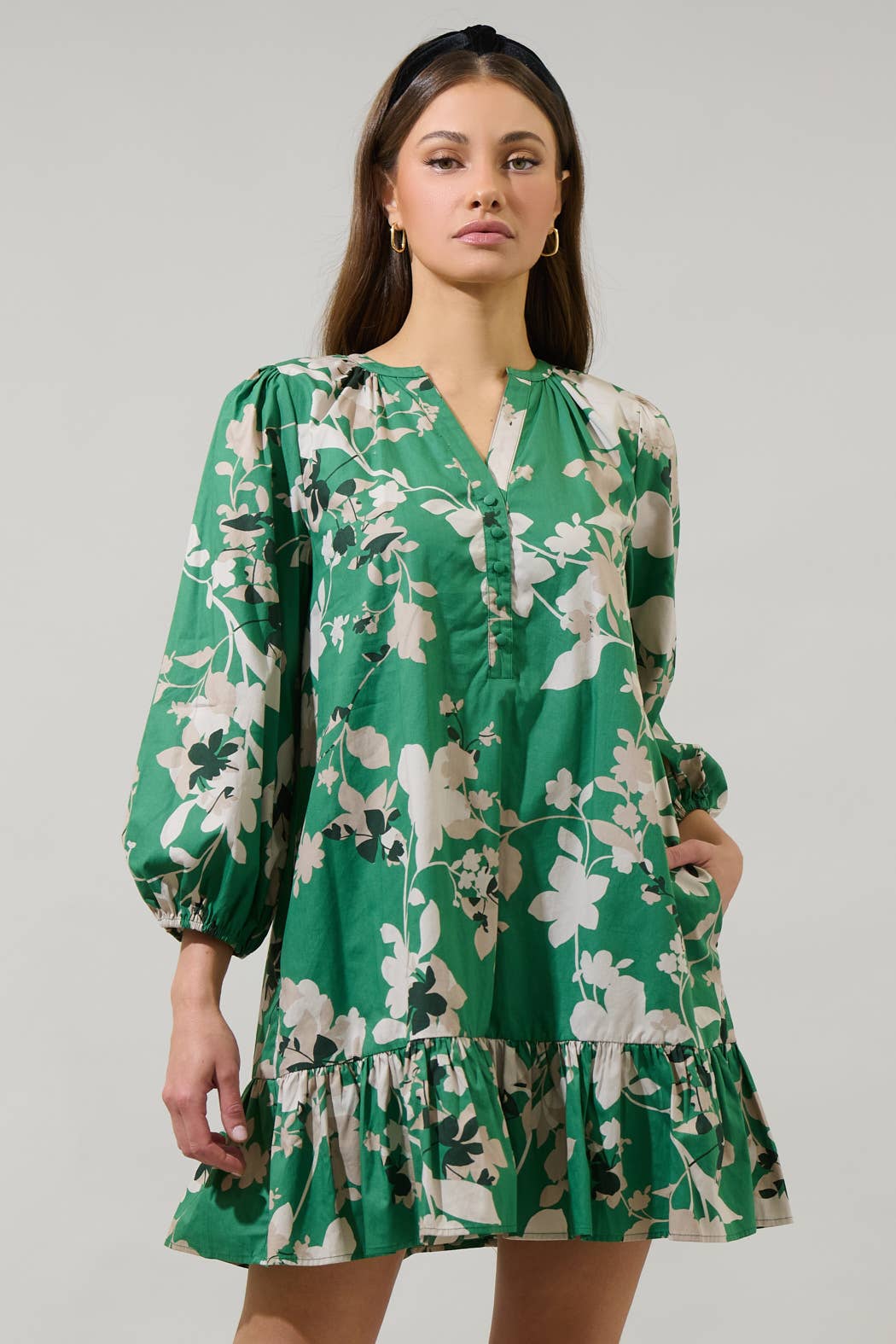Nora Floral Shift Dress
