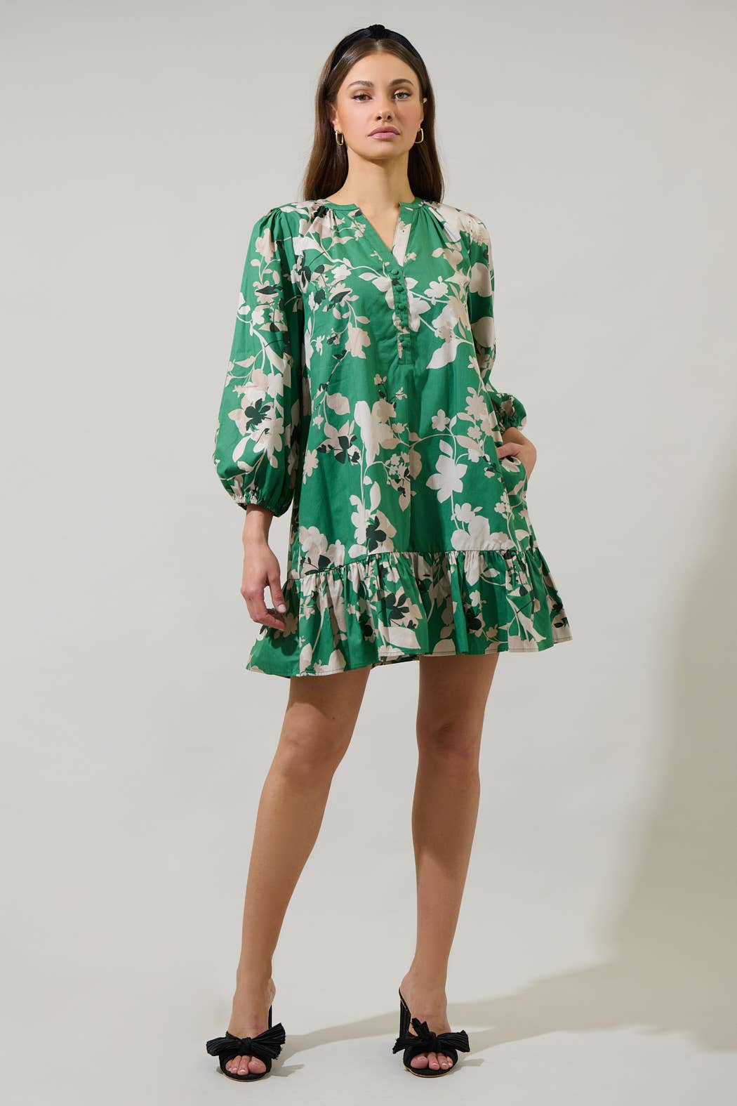 Nora Floral Shift Dress