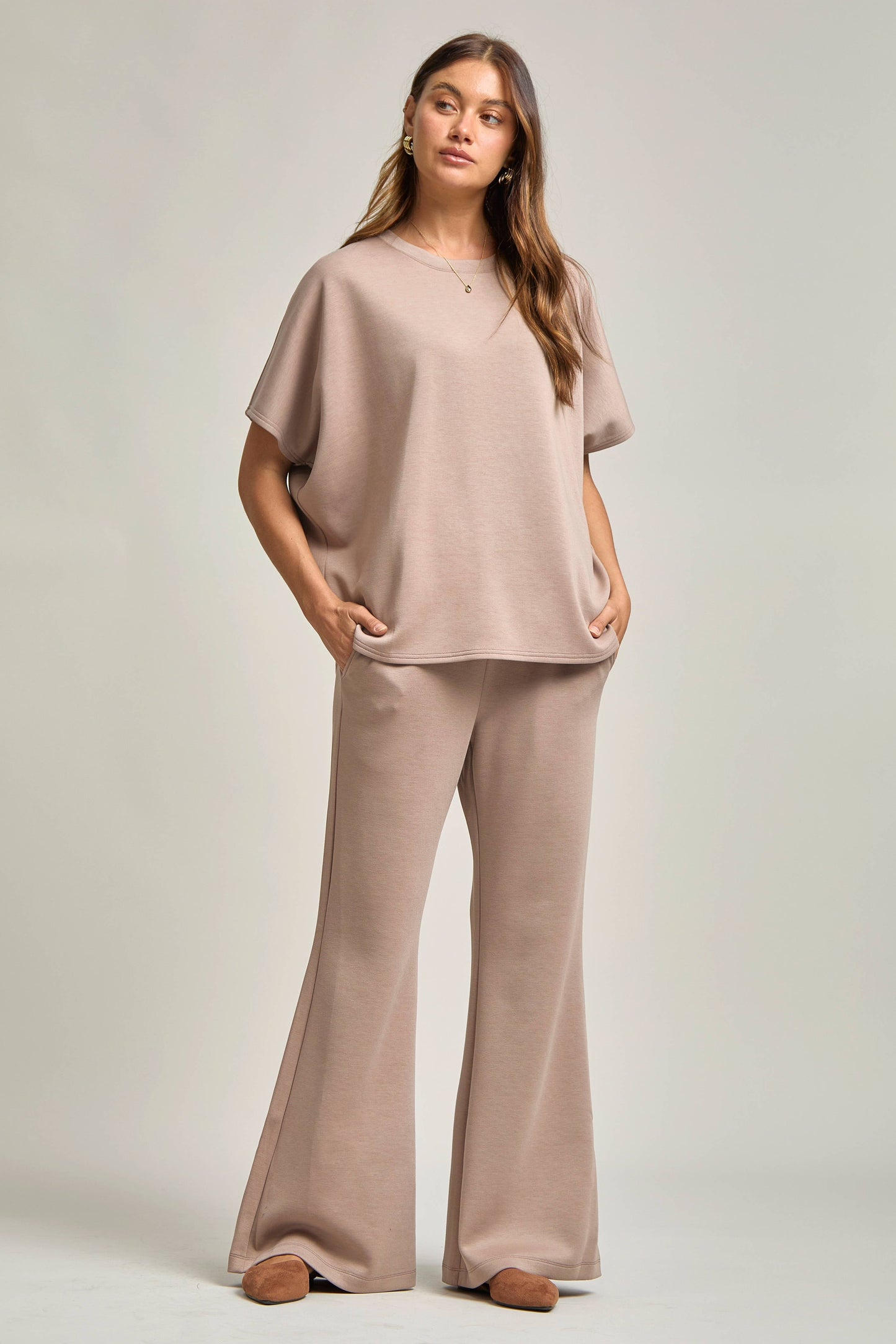Tessa Travel Set in Gray