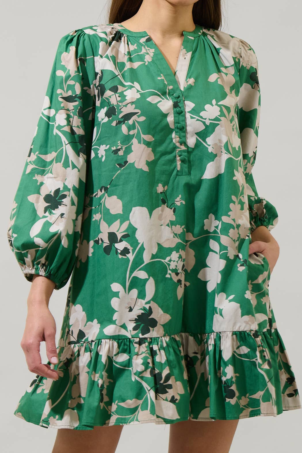 Nora Floral Shift Dress
