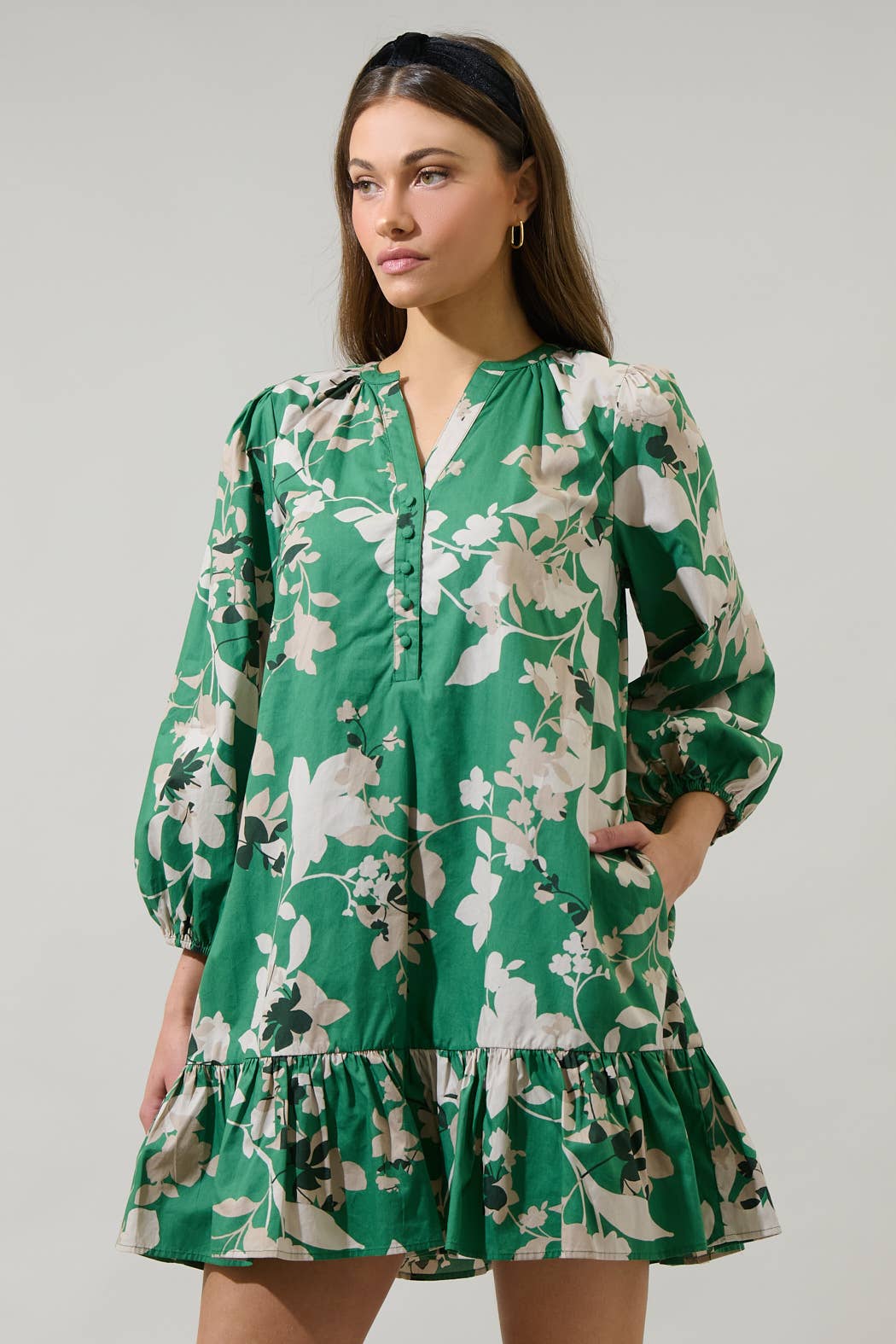 Nora Floral Shift Dress