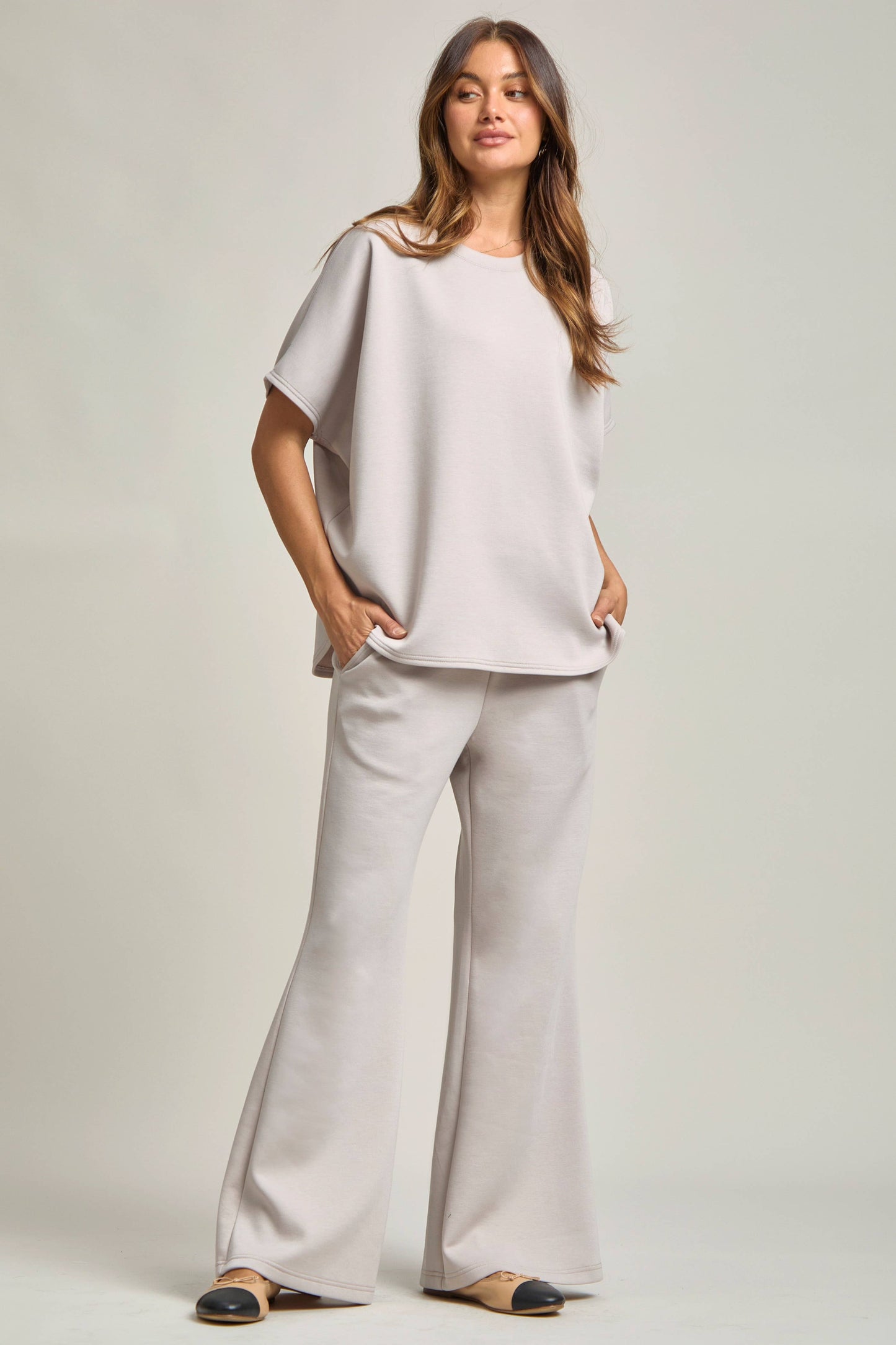 Tessa Travel Set in Gray