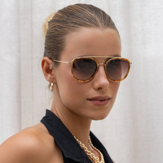 Fryers Weston Round Sunglasses