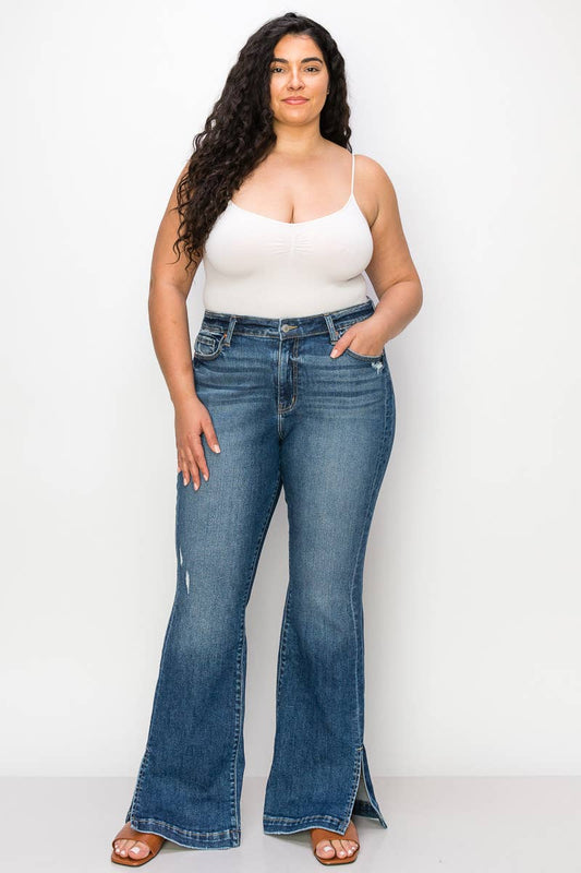 Plus High Rise Bootcut Jean