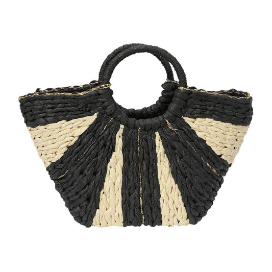 Sasha Woven Raffia Bag