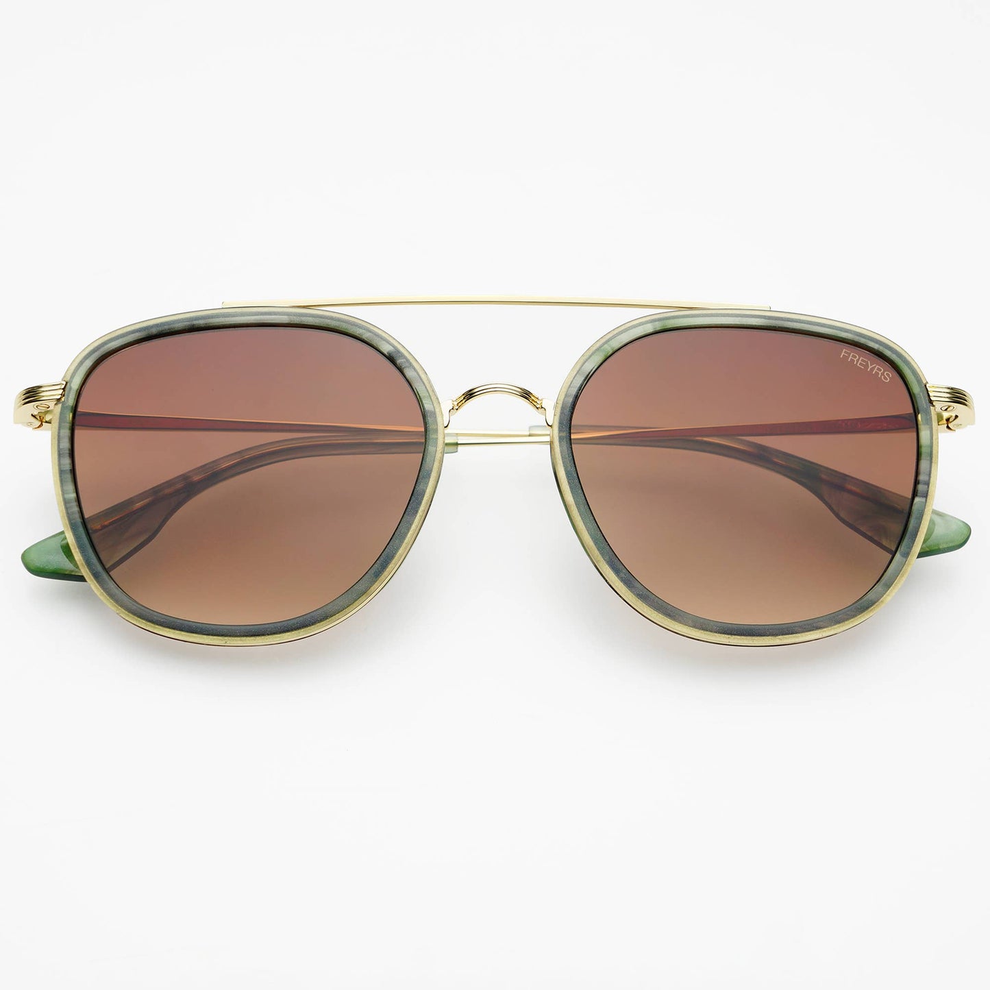 Fryers Weston Acetate Round Sunglasses