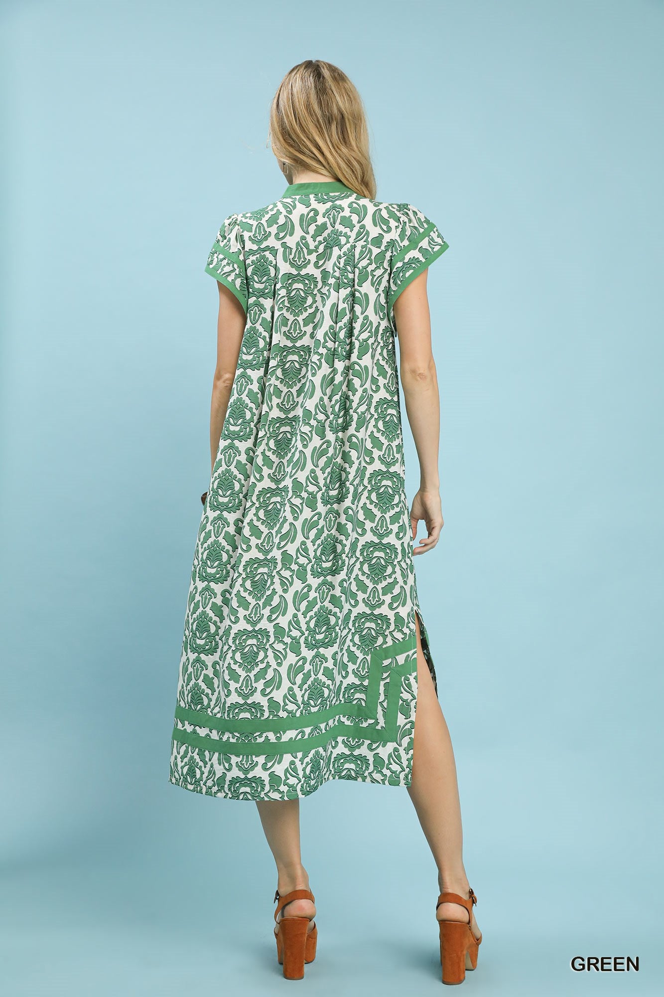 Garden Delight Midi Dress