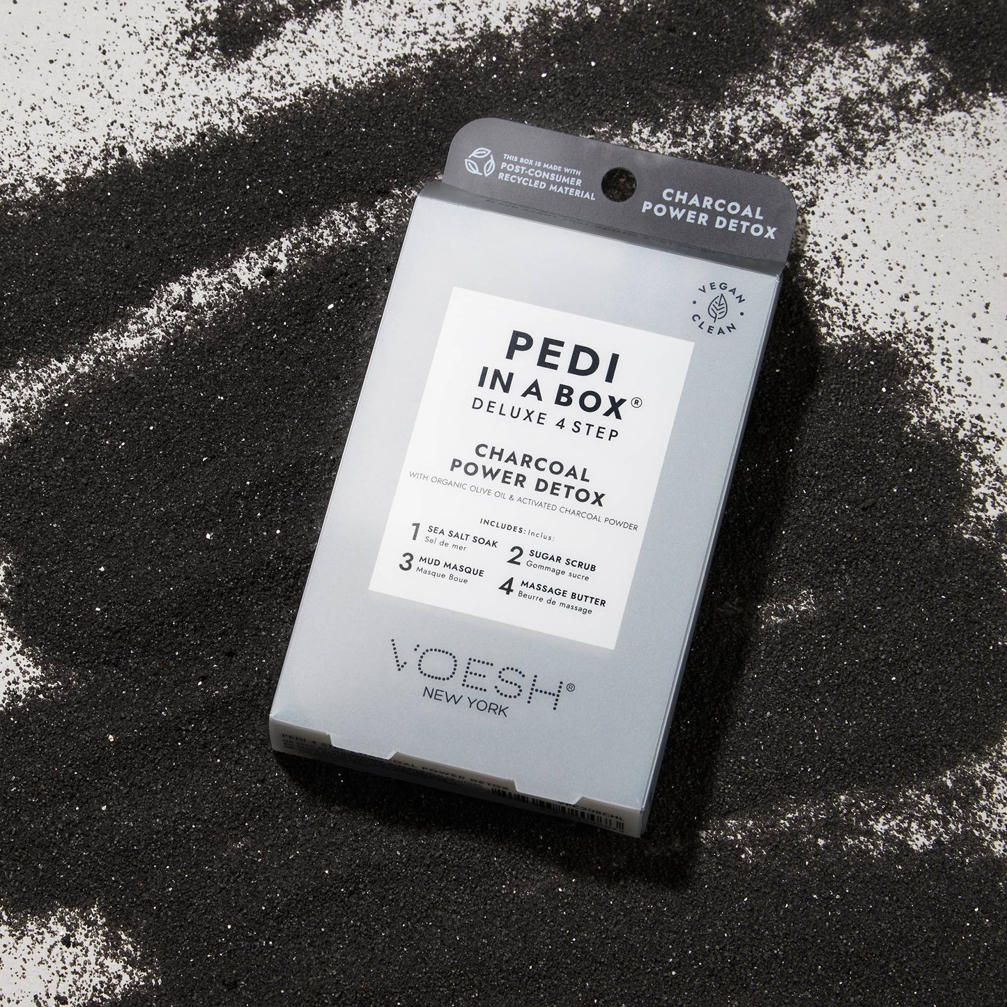 Charcoal Power Detox Pedi