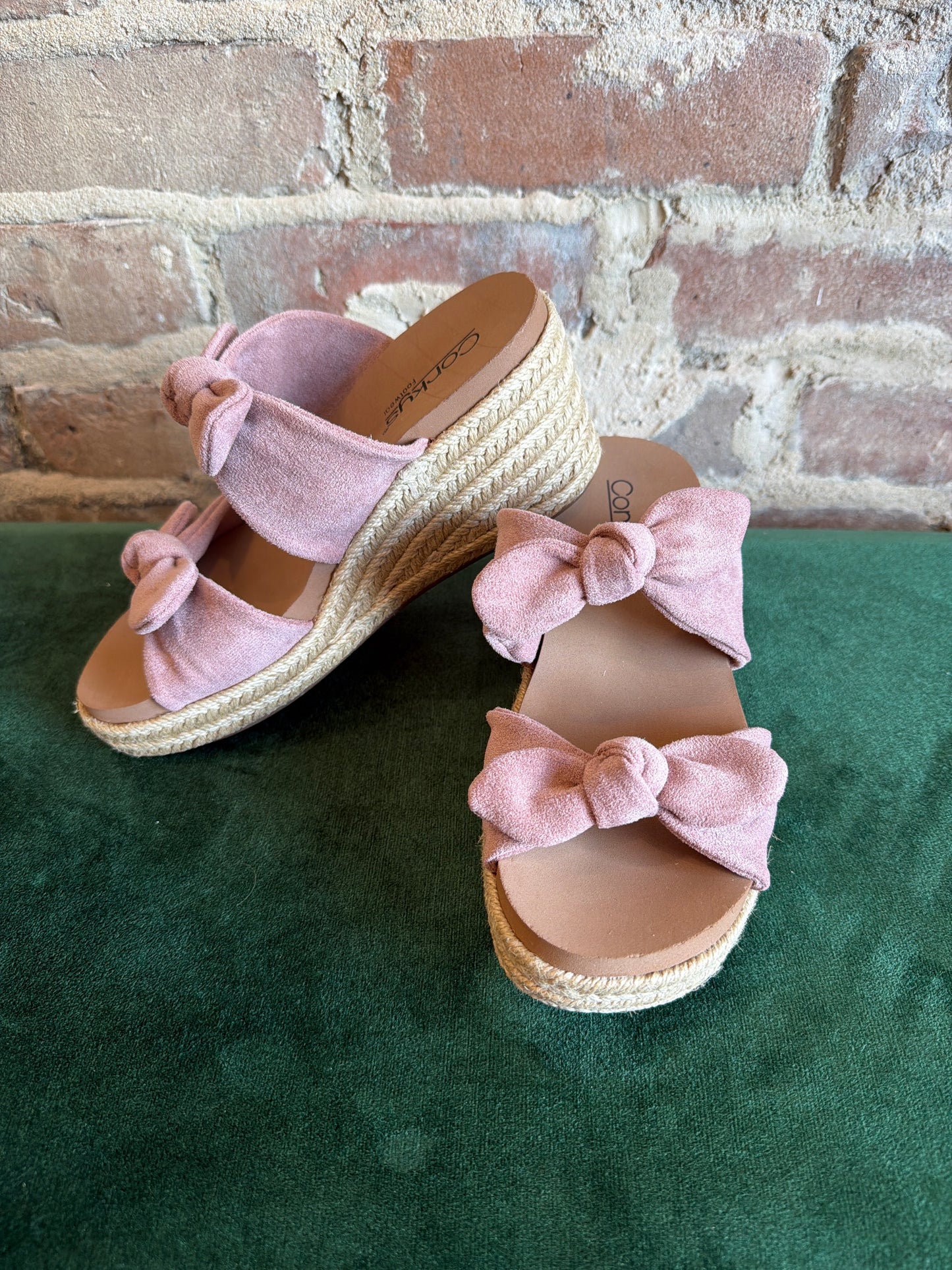 Corkys Tie the Knot Sandal in Blush