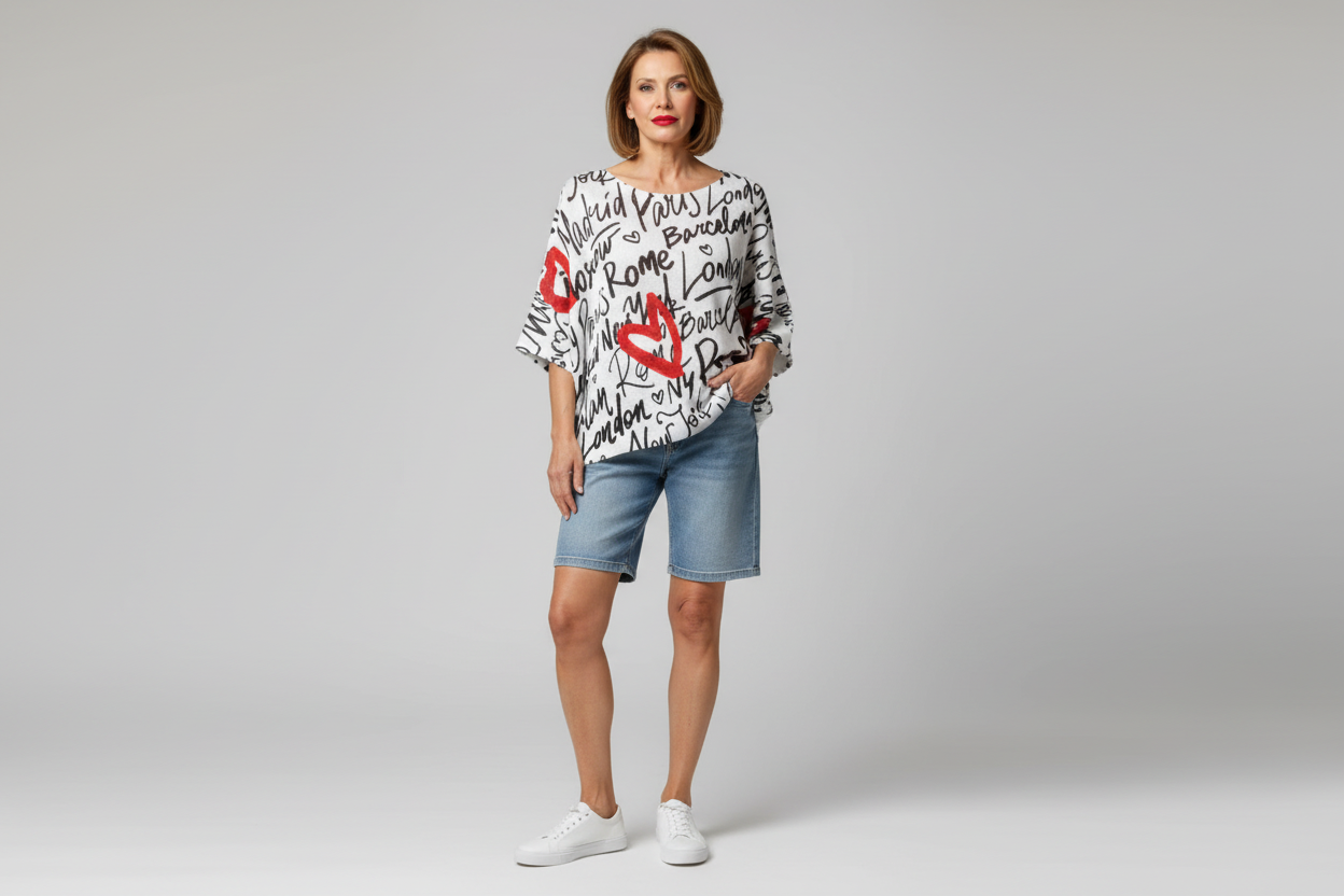 Heart City Summer Sweater
