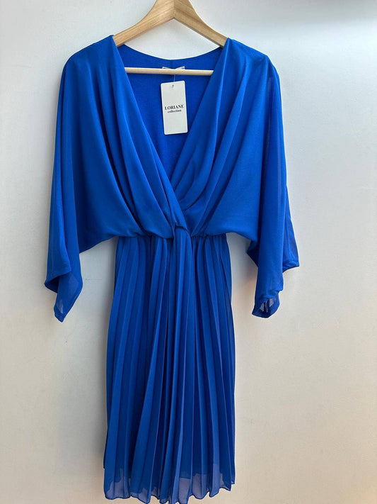 Tori V-neck Pleated Dress