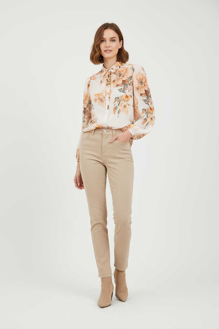 Retro Puff Sleeve Shirt