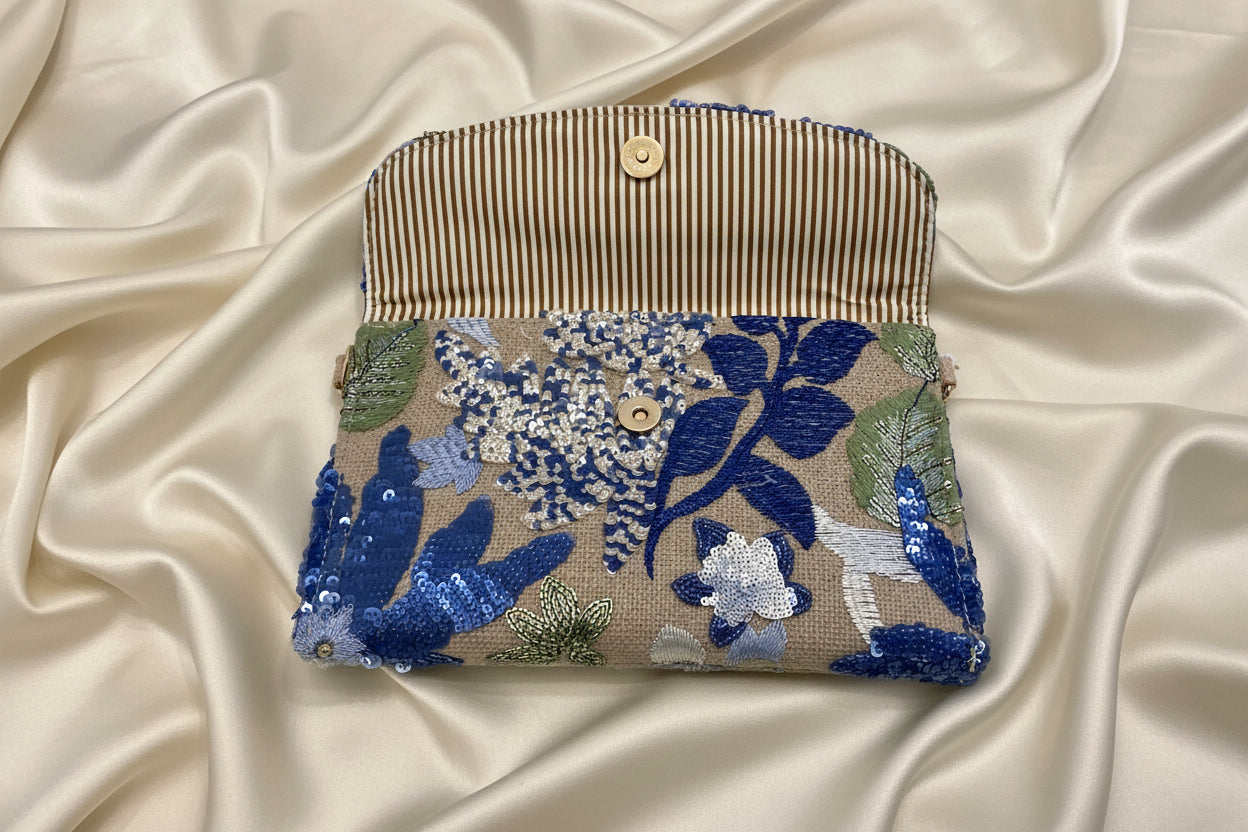 Jena Floral Clutch