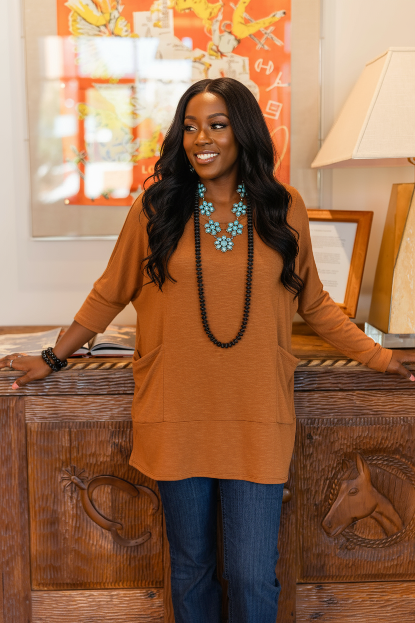 Comfy Long Sleeve Tunic