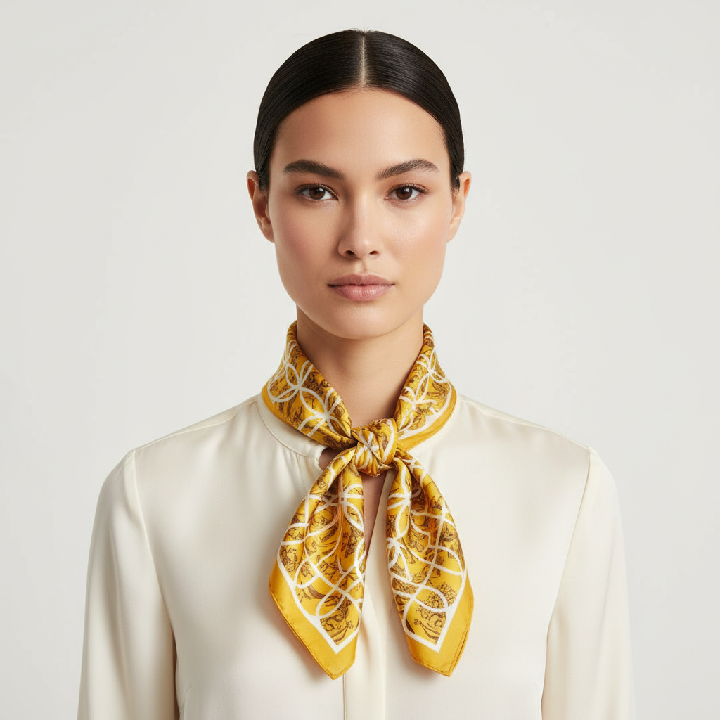 Geometric Pattern  Scarf