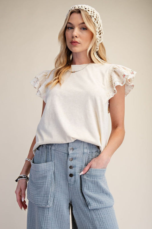 Double Wing Cotton Top