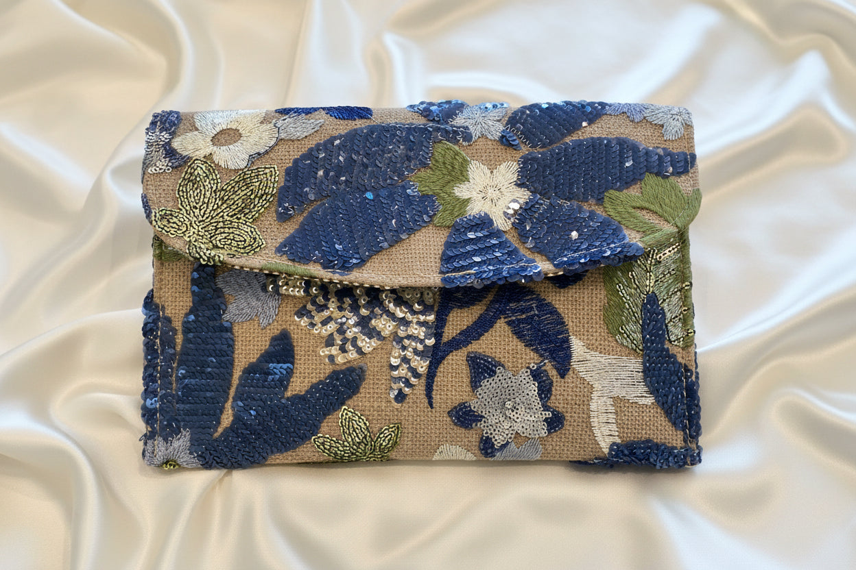 Jena Floral Clutch
