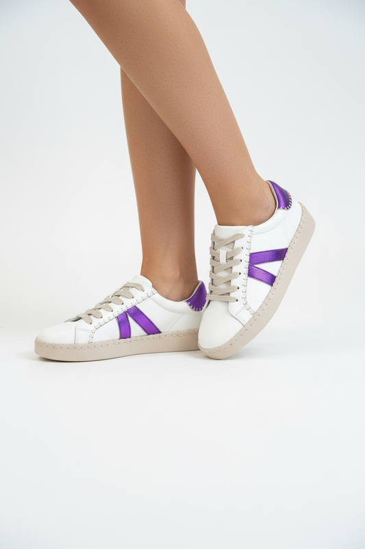 Friend Zone Sneaker Purple/White
