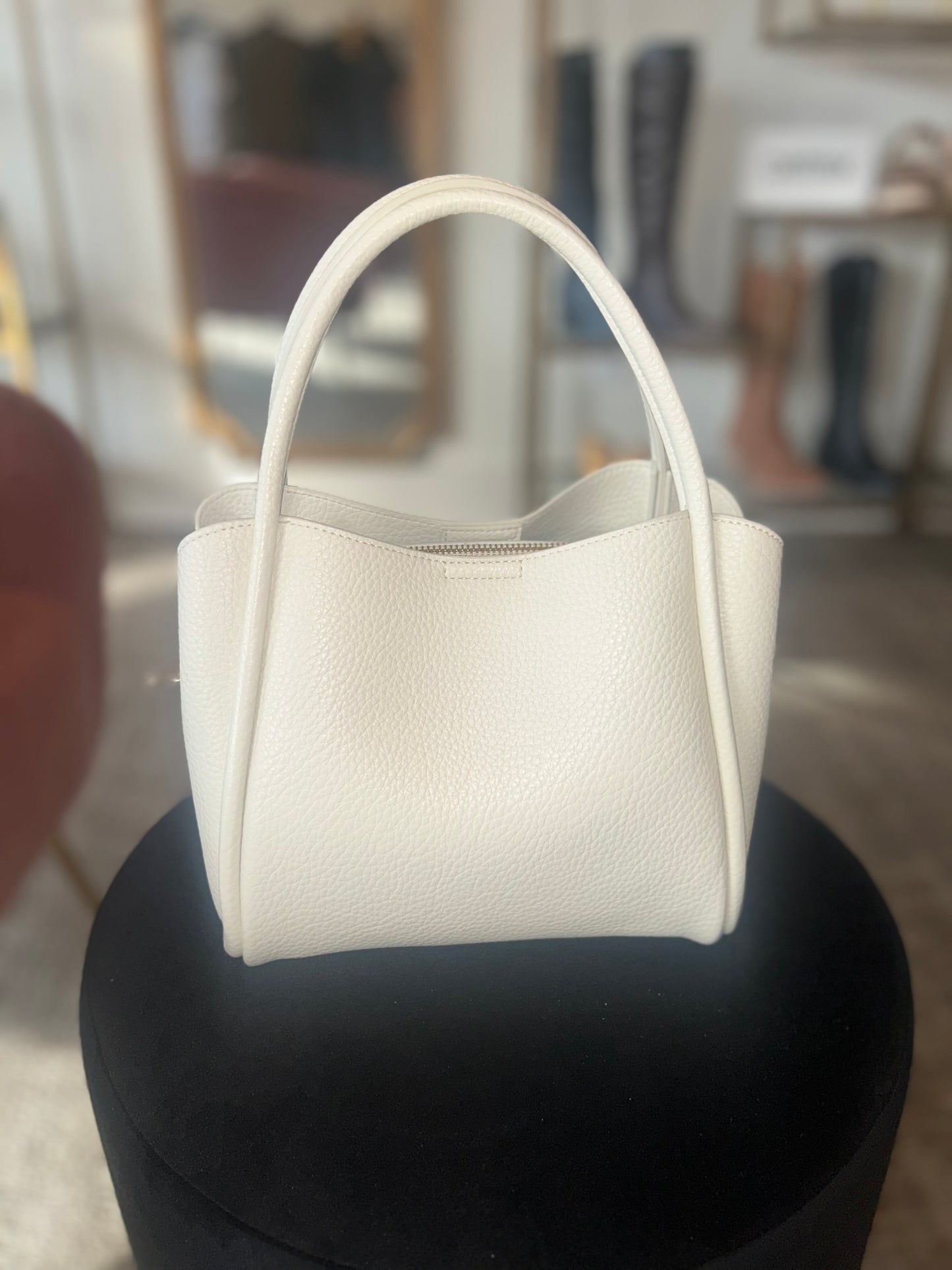 Kay Handbag in Ivory