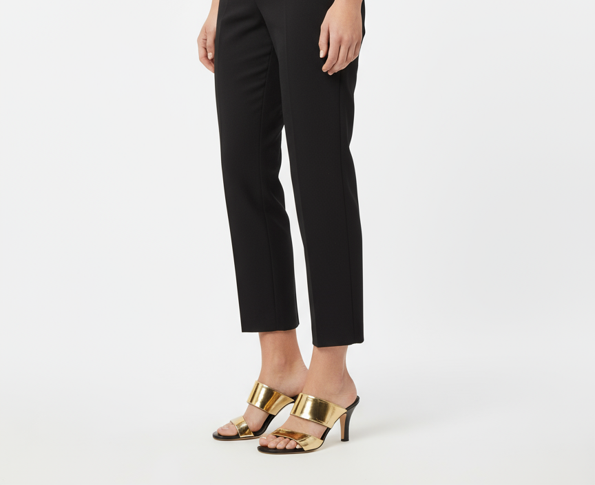 Sandalia Arnia Sandy con espejo dorado