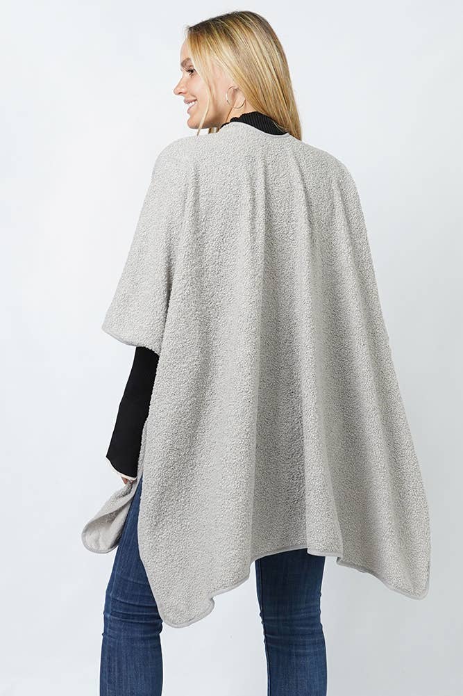 Open Front Poncho