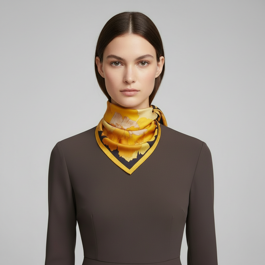 Flower Pattern Scarf