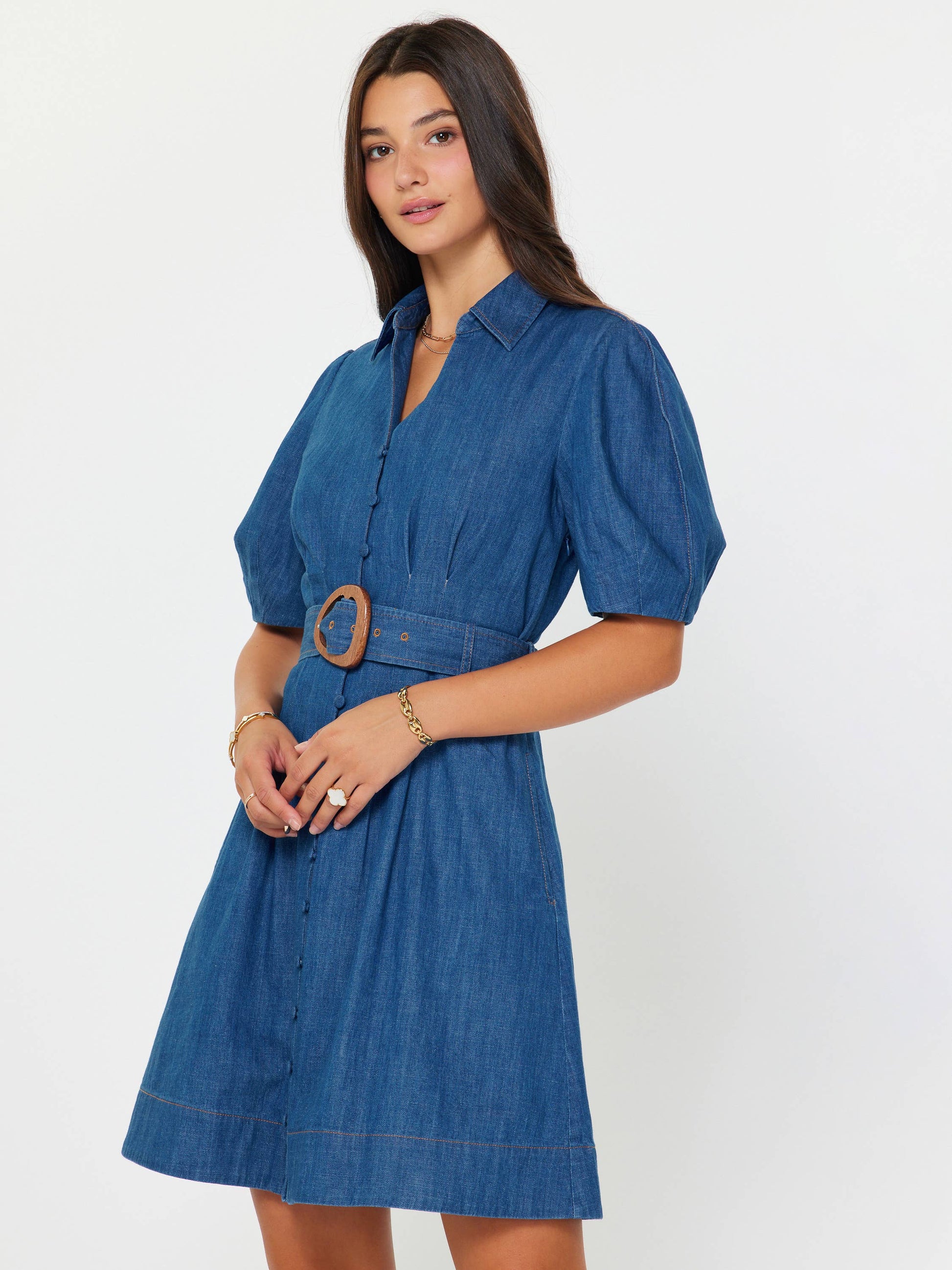 Current Air Denim Belted Dress – The Savvy Pair Shoe Boutique