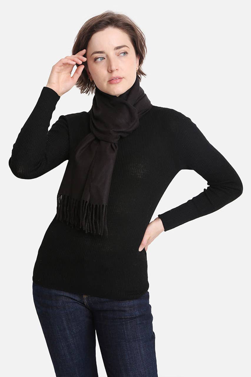 Cashmere Feel Oblong Scarf
