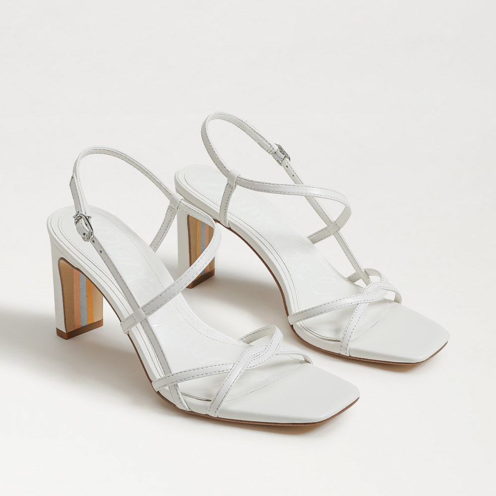 Sam Edelman Emmie Sandal - Women's Leather Heeled Sandals | The Savvy Pair