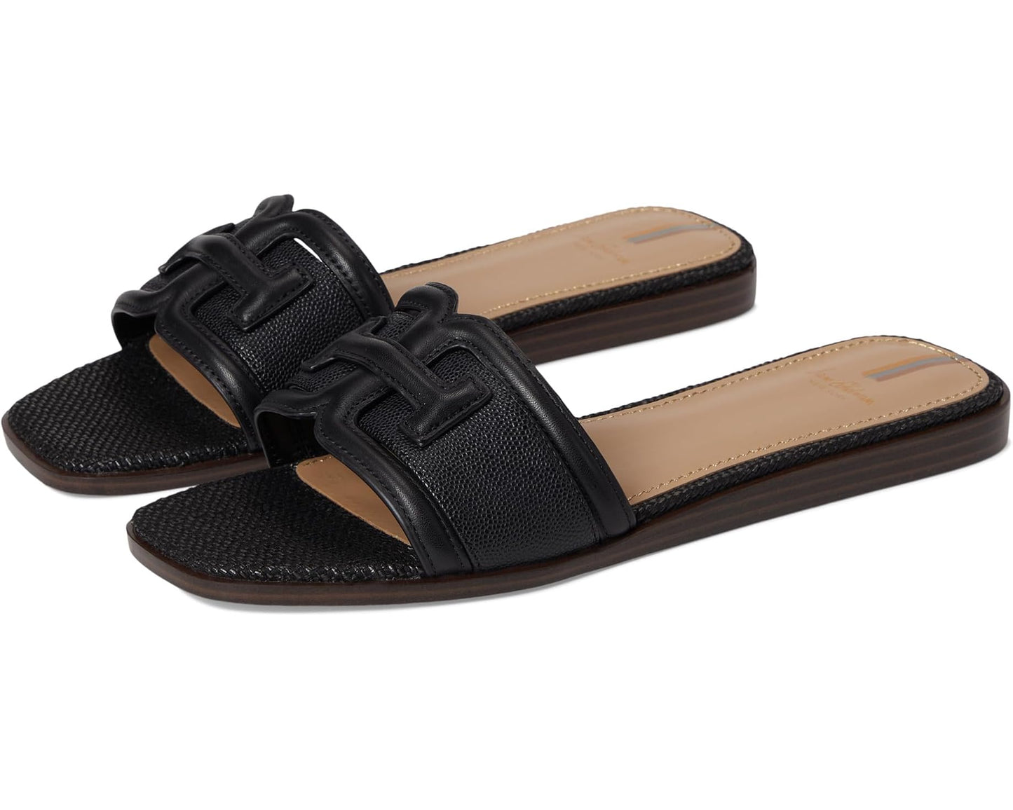 Sam Edelman Irina Slide Sandal - Leather Logo Slides |